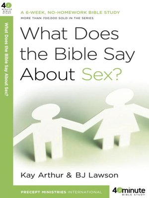 cover image of What Does the Bible Say About Sex?